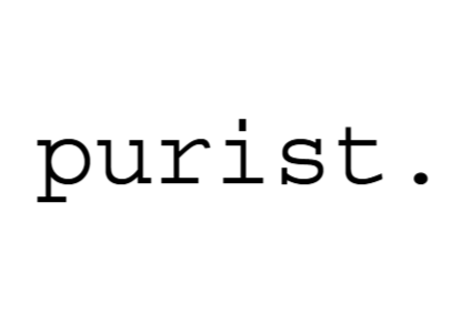 purist.